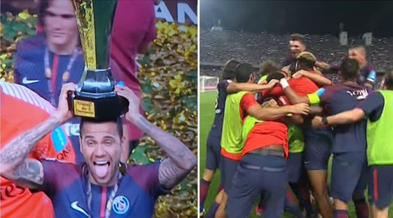 Supercoppa di Francia, Monaco-Psg 1-2: Dani Alves show