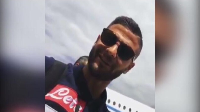 Napoli, Insigne saluta i tifosi