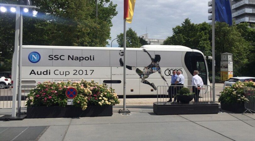 Monaco si colora di azzurro: tutto pronto per l'Audi Cup
