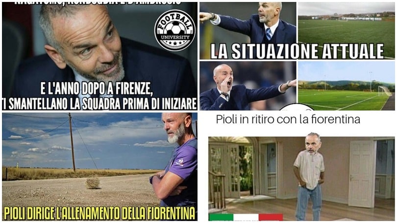 La Fiorentina vende tutti: i social sono impietosi