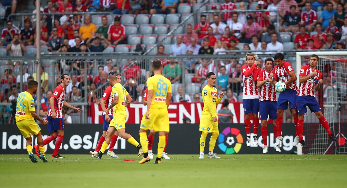 Audi Cup: Atletico Madrid-Napoli 2-1, le immagini del match