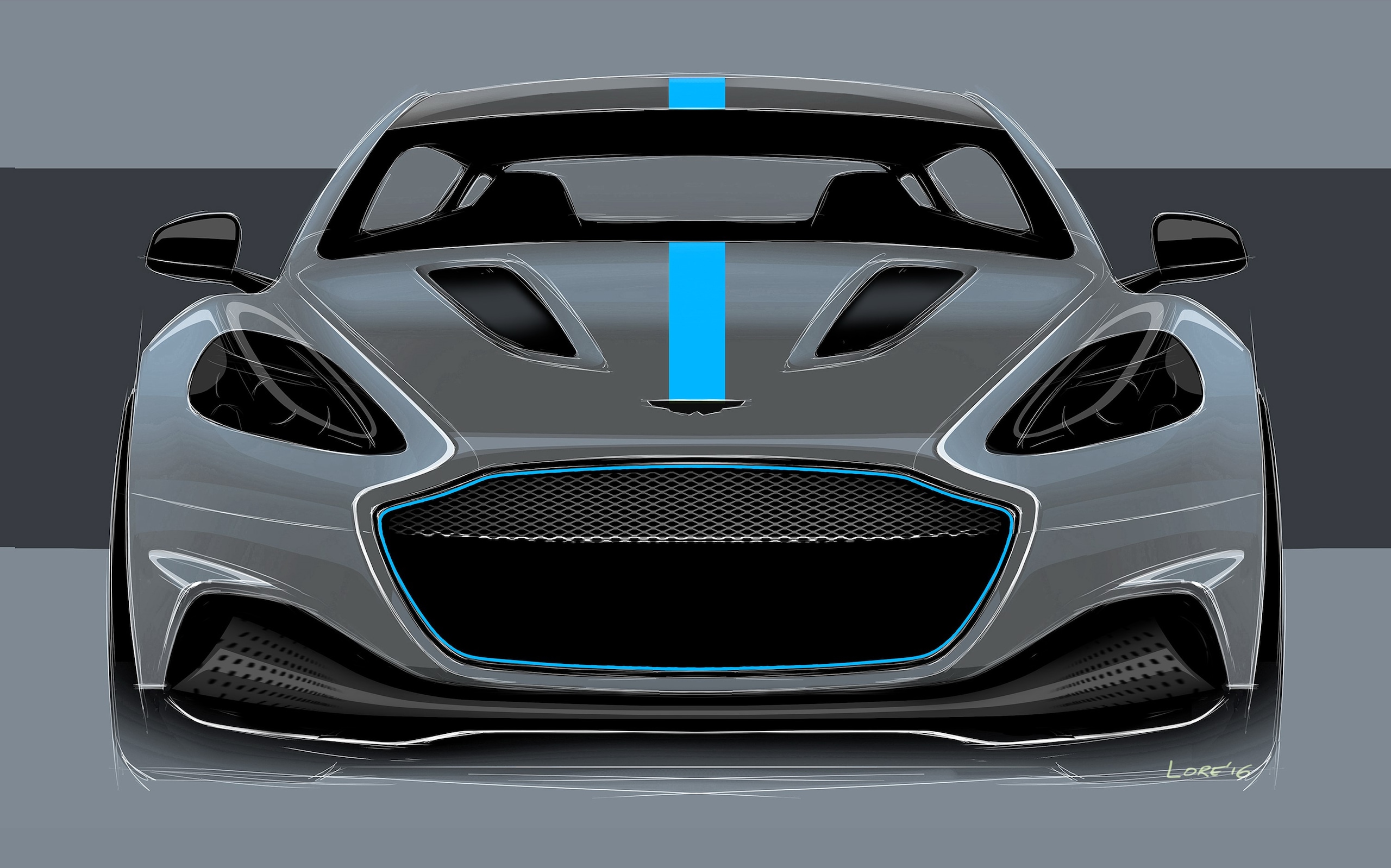 Aston Martin RapidE, la prima elettrica nel 2019