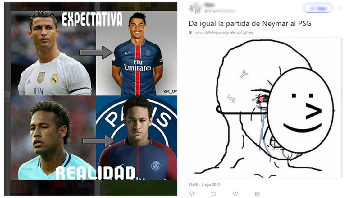 Neymar al Psg, i tifosi non ci stanno: il web si divide