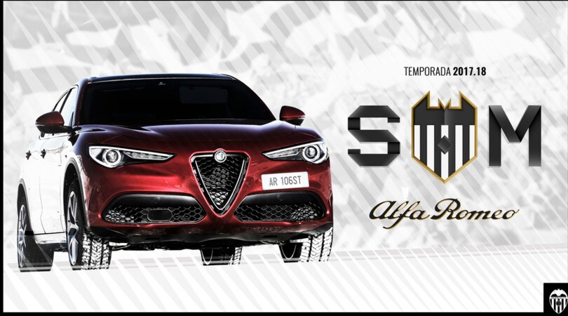Alfa Romeo nuovo sponsor del Valencia