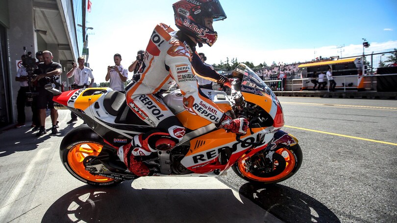 MotoGp, Brno: Marquez davanti a Folger e Rossi nelle libere