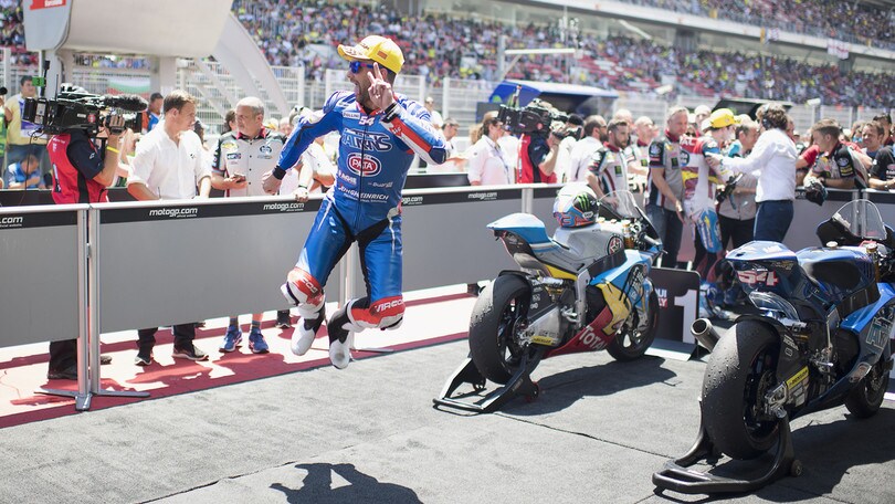 Moto2, Brno: prima pole di Pasini! Poi Oliveira e Morbidelli