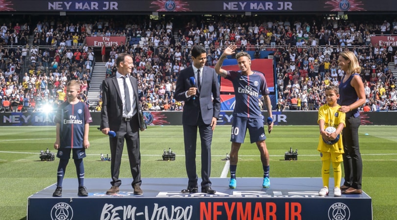 Neymar show al Parco dei Principi: «Al Psg per fare la storia»