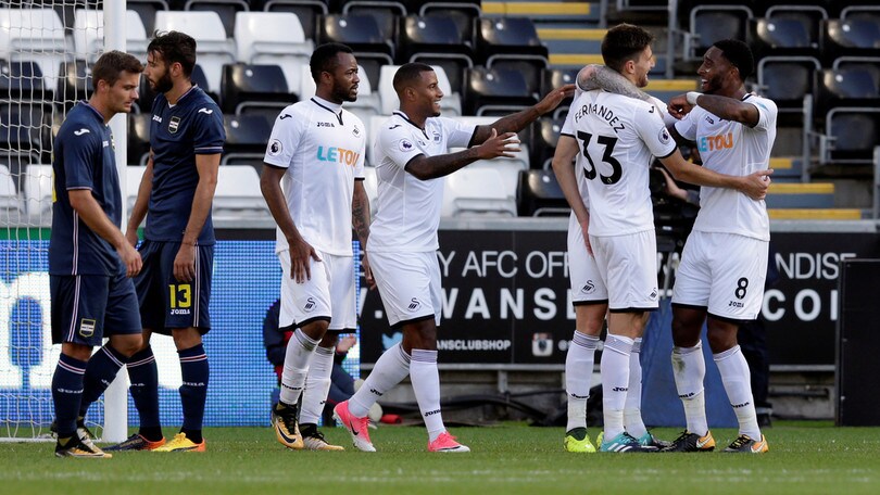 Serie A Swansea-Sampdoria 4-0: blucerchiati annichiliti