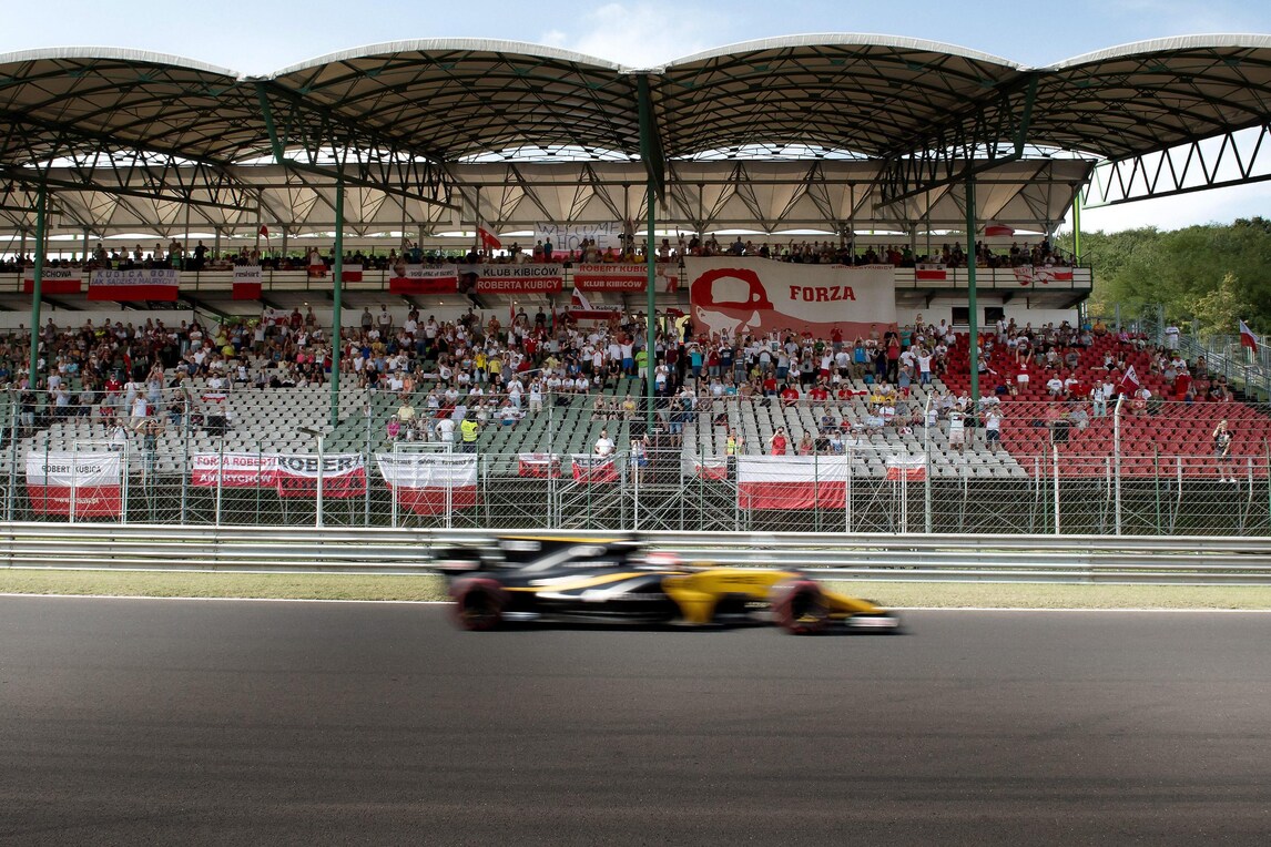 F1, nuovo look per il circuito dell'Hungaroring