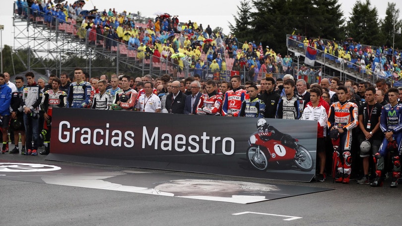 Moto: da Ibiza a Brno, le immagini dell'addio a Nieto