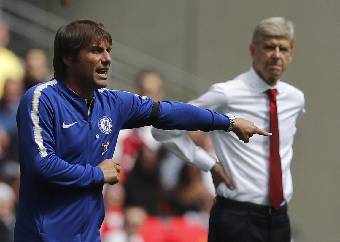 Chelsea, Conte attacca l'arbitro: «Con l'Arsenal finiamo sempre in 10»