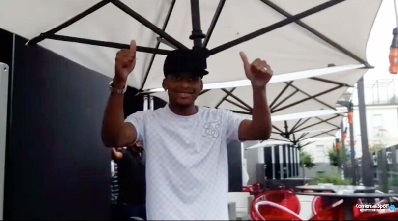 Dalbert sbarca a Milano: «Forza Inter»