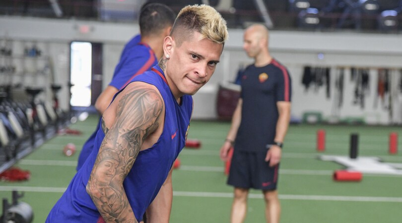 Roma, negli Usa c'è anche Iturbe con il nuovo look