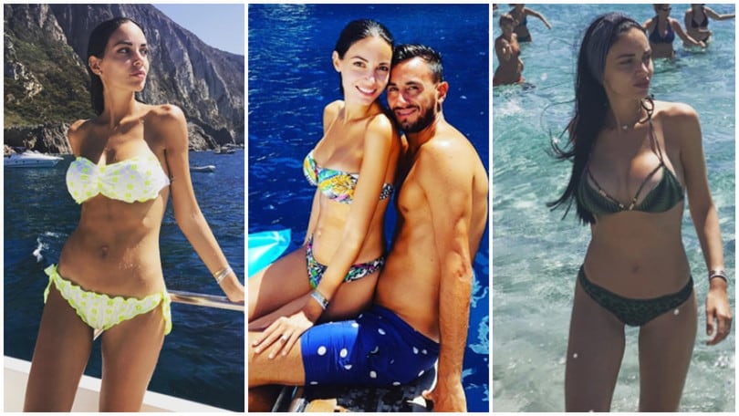 Michela Quattrociocche, la sexy estate di lady Aquilani