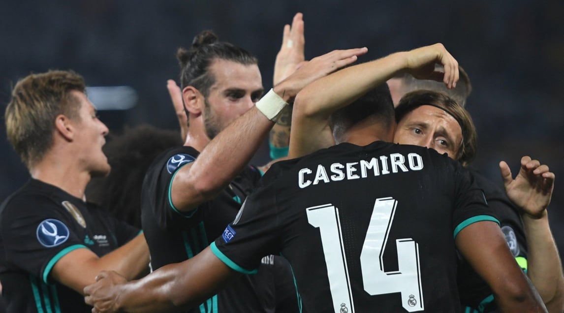 Supercoppa Europea: Real Madrid-Manchester United 2-1, sesto trofeo per Zidane