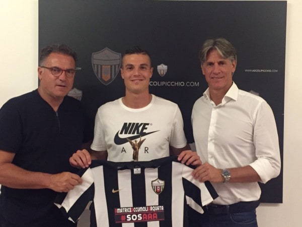 Calciomercato Ascoli, è ufficiale: Favilli fino al 2022
