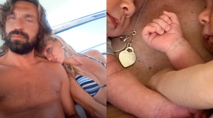 Pirlo sorride, è di nuovo papà: nati due gemelli