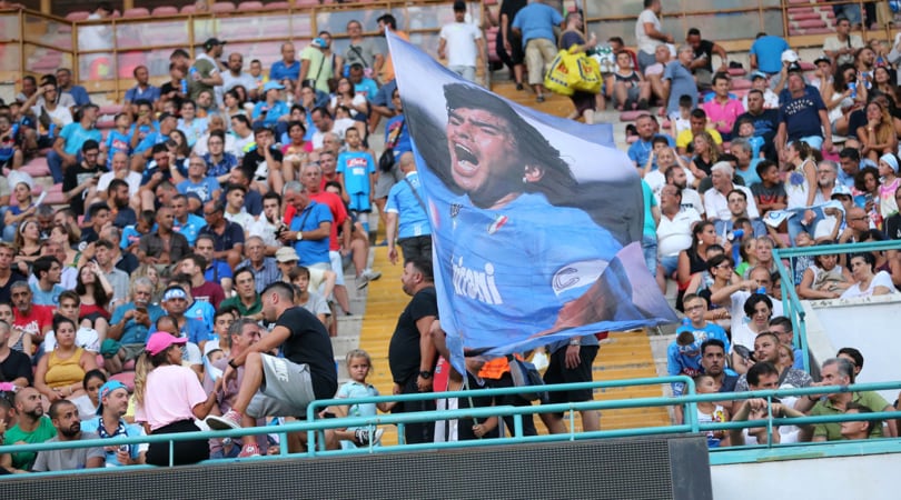 Napoli-Espanyol, spettacolo al San Paolo