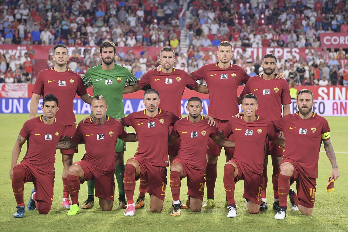 Siviglia-Roma 2-1: gol di Dzeko nel finale, palo di Defrel