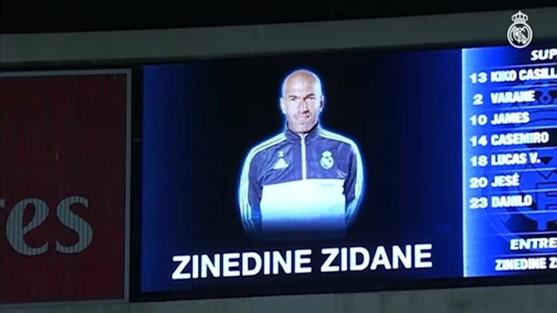 Zidane-Real: accordo fino al 2020