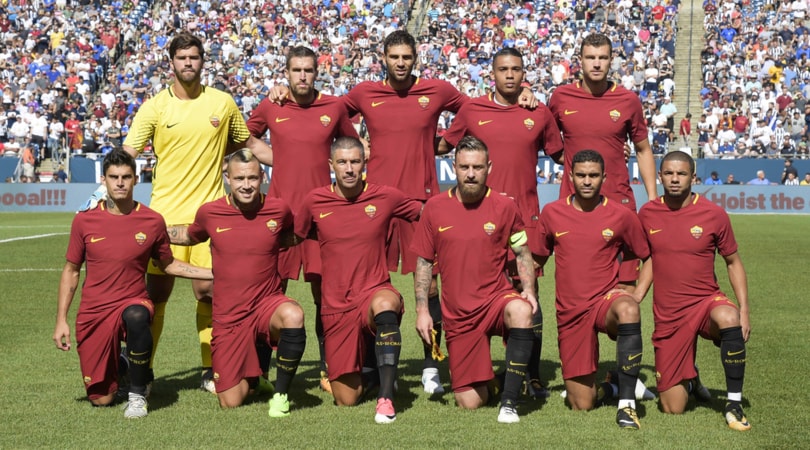 Roma, assegnati i numeri di maglia: per la prima volta manca il 10
