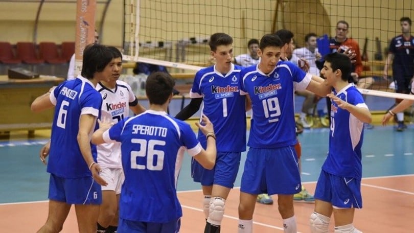 Volley: U.19 Maschile, battuto il Brasile in amichevole