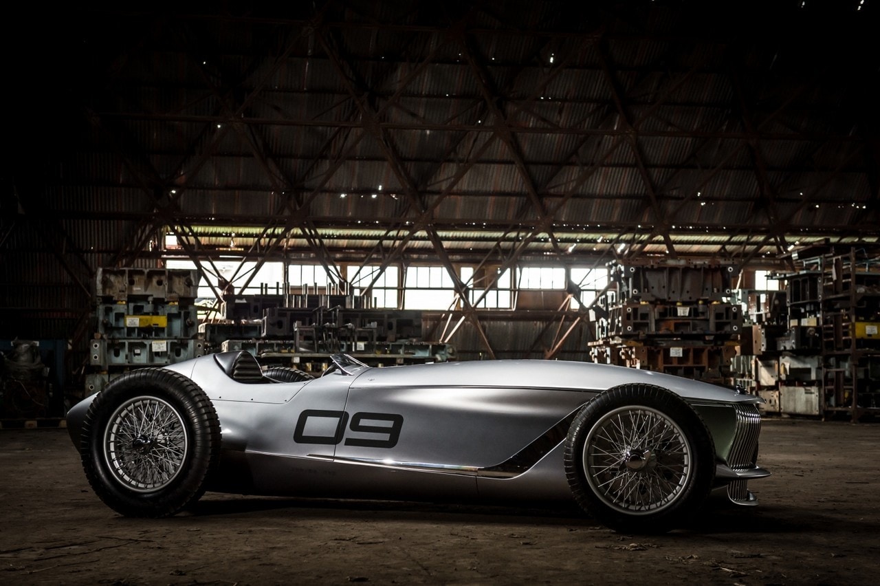Infiniti Prototype 9, elettrico vintage: foto