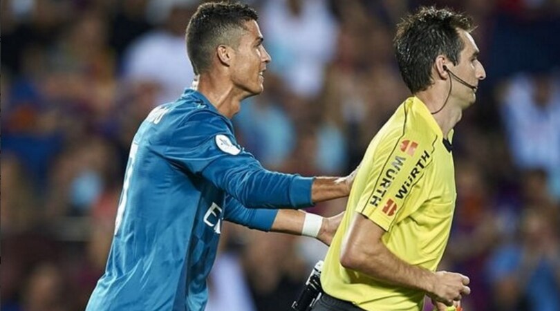 Real, stangata per Cristiano Ronaldo: 5 turni di stop