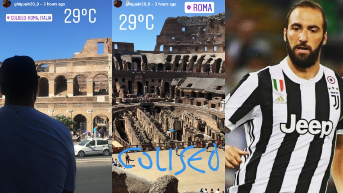 Higuain al Colosseo per dimenticare il ko in Supercoppa