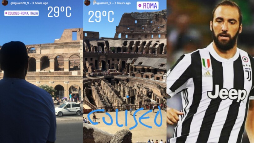 Higuain al Colosseo per dimenticare il ko in Supercoppa