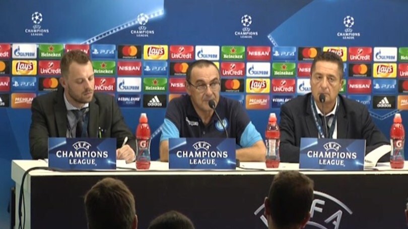 Sarri: "Nei primi minuti ci ha sorpresi la difesa a cinque"