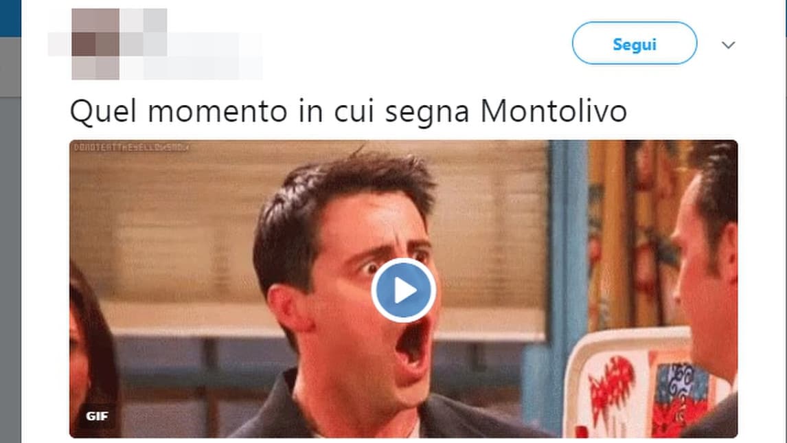 Milan, segna Montolivo e il web si scatena