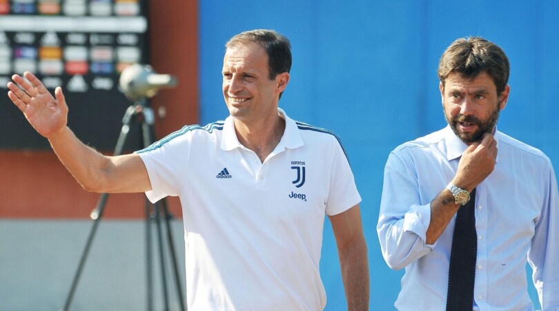 Allegri: «Aspetto un centrocampista. Juventus, basta presunzione»
