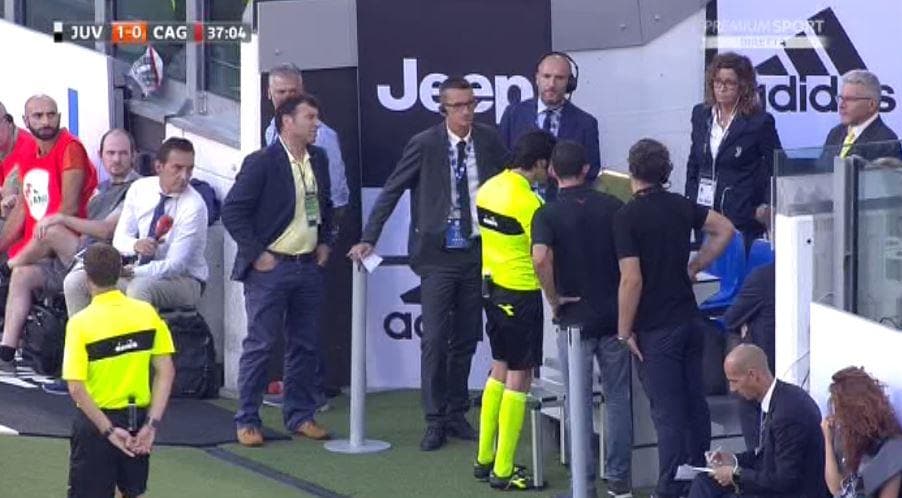 Serie A, contro la Juventus il primo rigore assegnato con il Var