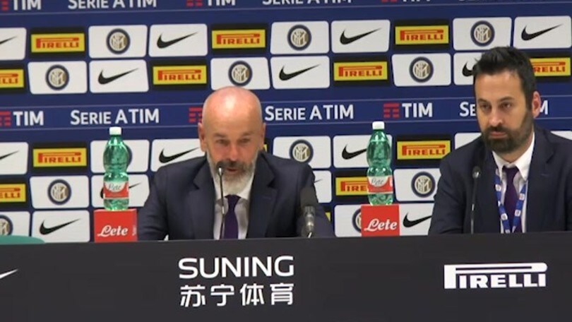 Pioli: "Lo striscione dei tifosi dell'Inter mi ha fatto piacere"