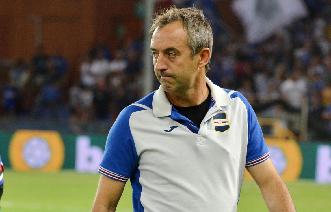 Sampdoria, Giampaolo diserta la conferenza. Vertice di mercato con Pradè