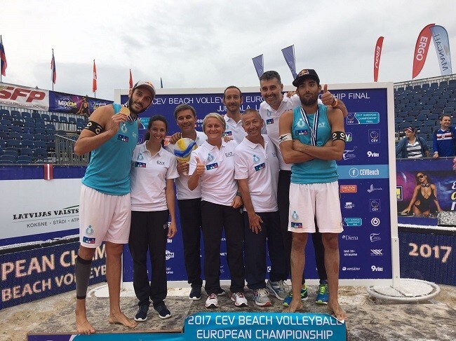 Beach Volley: Lupo-Nicolai vincono il terzo titolo Europeo consecutivo