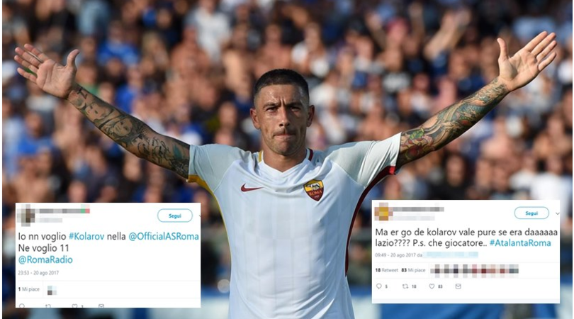 Roma, Kolarov fischiato dagli ultras. Ma i tifosi sui social: «Prendiamo pure Keita»