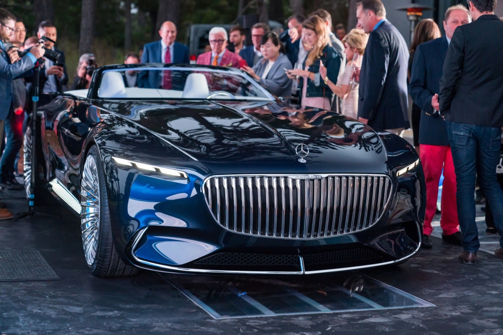 Mercedes Maybach Vision 6, la super cabrio del futuro