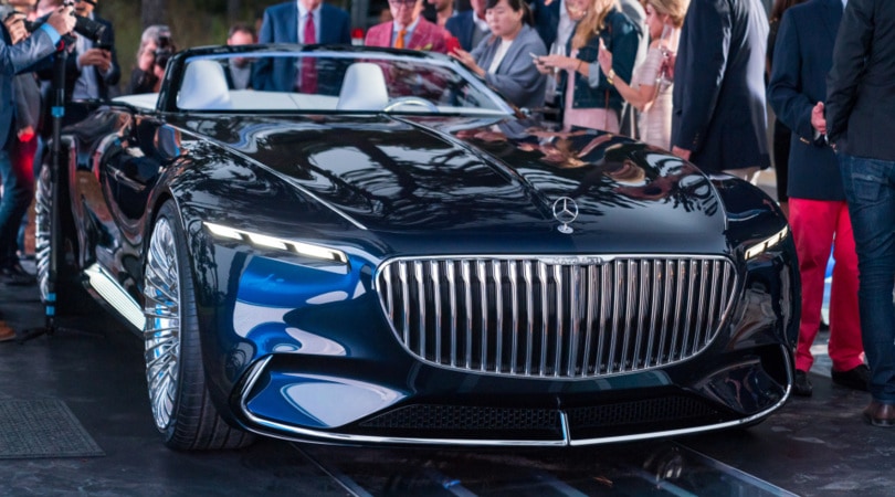 Mercedes Maybach Vision 6, la super cabrio del futuro