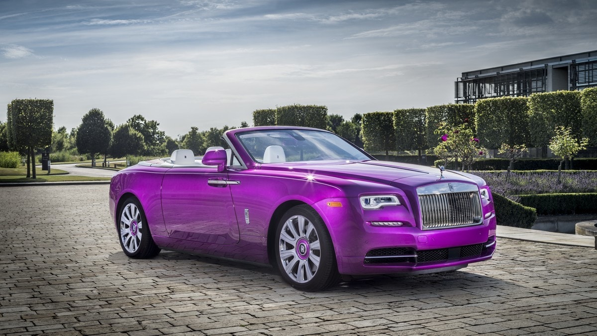 McLaren e Rolls-Royce Fucsia, foto