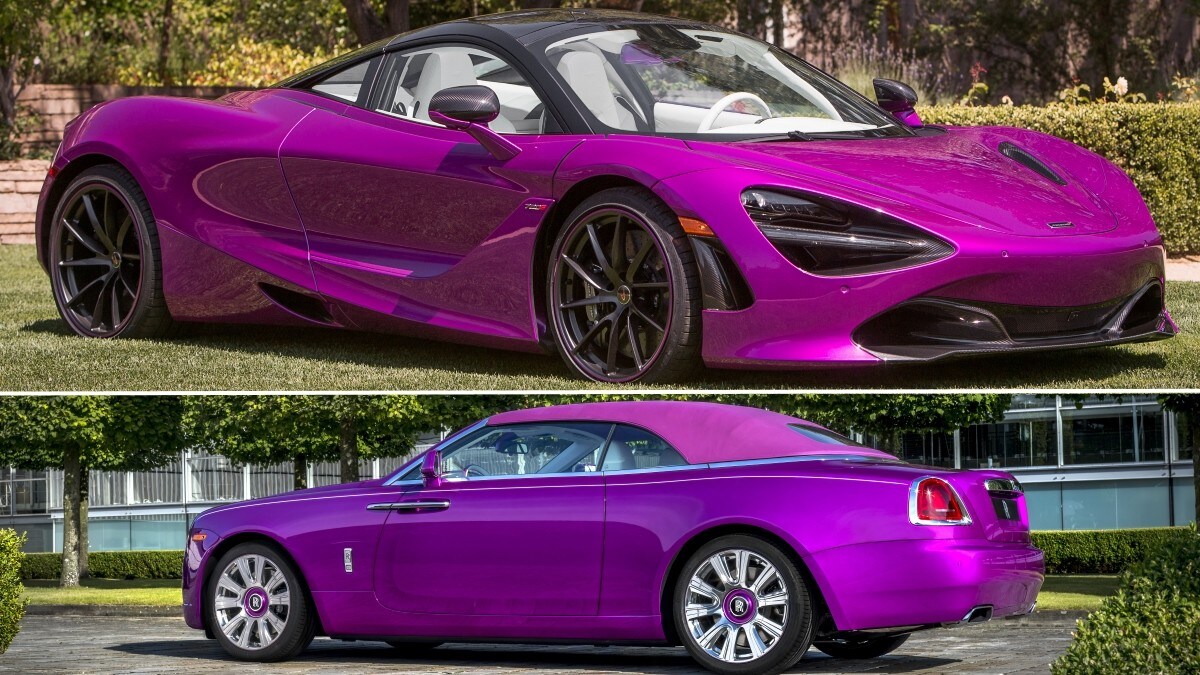 Fux Fuxia, come ti personalizzo la McLaren e la Rolls