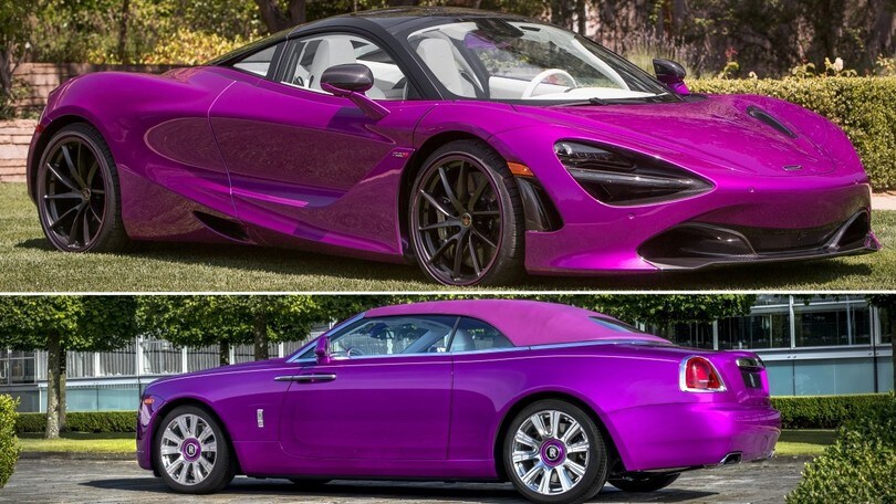 Fux Fuxia, come ti personalizzo la McLaren e la Rolls