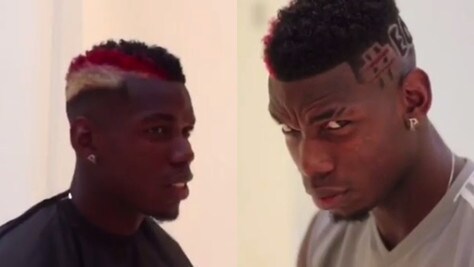 Pogba, il nuovo look questa volta è per una buona causa
