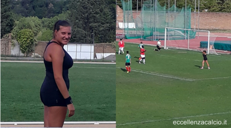 Sexy shorts in campo: ora l'arbitra rischia la squalifica