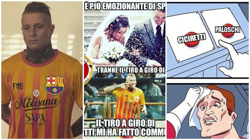 Ciciretti nuovo re dei social: quanti fotomontaggi in suo onore!