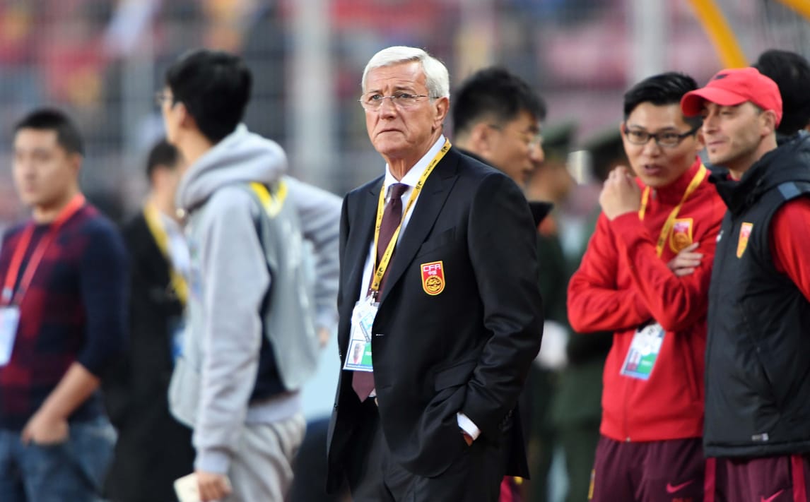 La Cina non molla Lippi: avanti con il ct fino al 2019