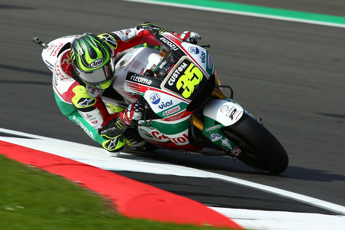 MotoGp Silverstone: Crutchlow balza in testa, Rossi 2°