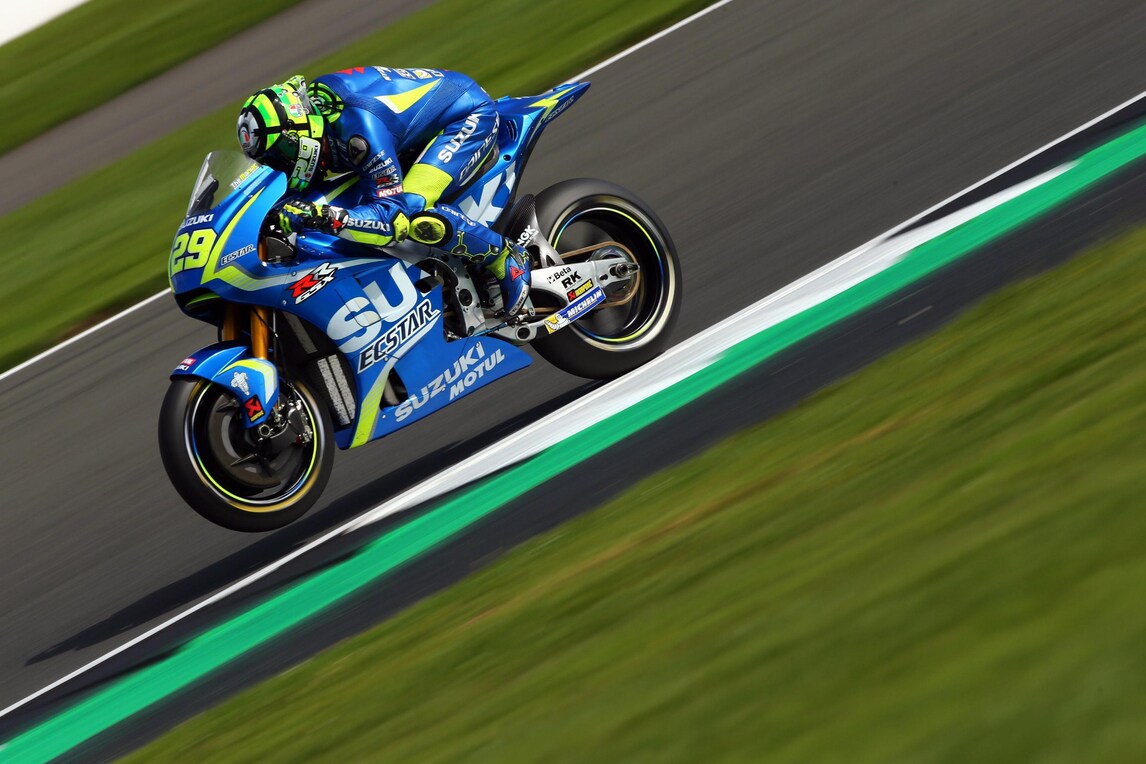 MotoGp Silverstone: Iannone il più veloce del Warm Up