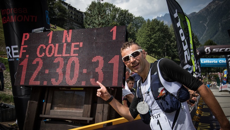 Franco Collé vince il Valmalenco Trail e dedica il successo a Pasquale Pedrolini